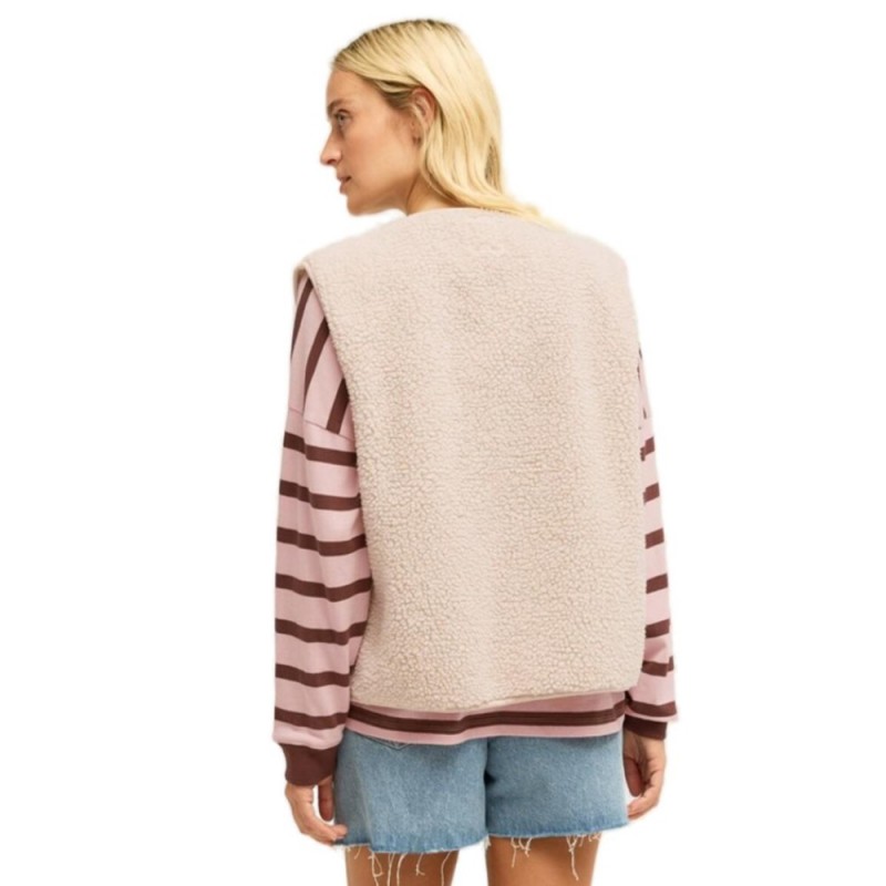 BILLABONG BE HAPPY VEST ΓΥΝΑΙΚΕΙΟ ΑΜΑΝΙΚΟ FLEECE