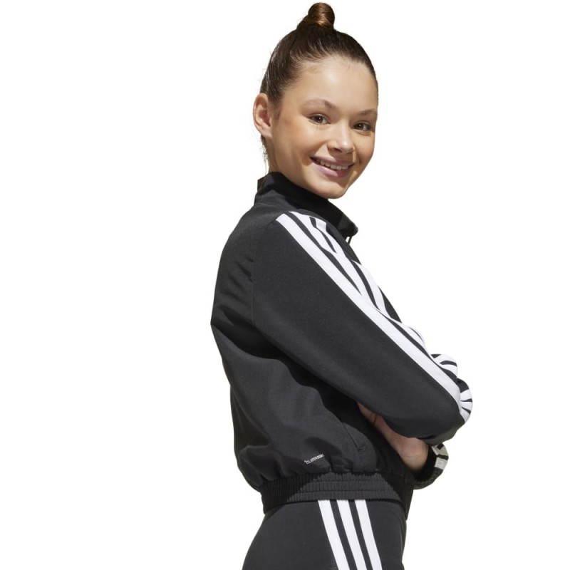 ADIDAS JG 3S WV TRACKSUIT JACKET