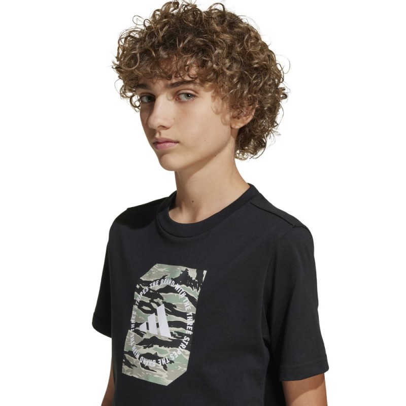 ADIDAS B CAMO BOX TEE