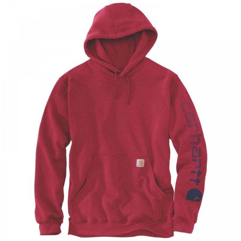 CARHARTT LOOSE FIT MIDWEIGHT LOGO SLEEVE GRAPHIC SWEATSHIRT