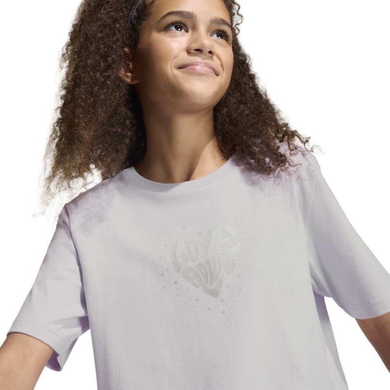 ADIDAS JG GLAM TEE