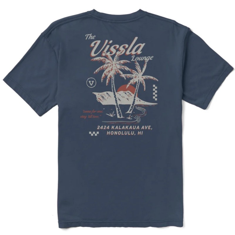 VISSLA LOUNGE PREMIUM PKT TEE
