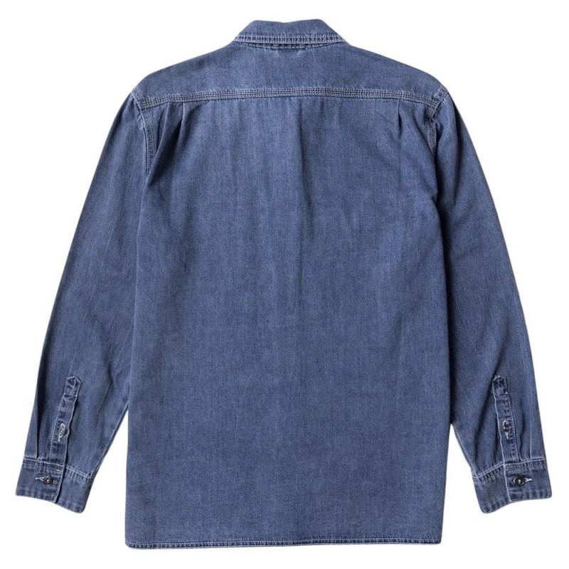 VISSLA CREATORS DENIM LS WORKSHIRT