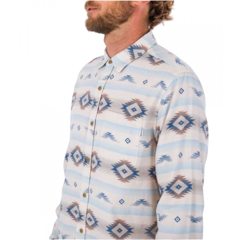 HURLEY PORTLAND ORGANIC FLANNEL LS