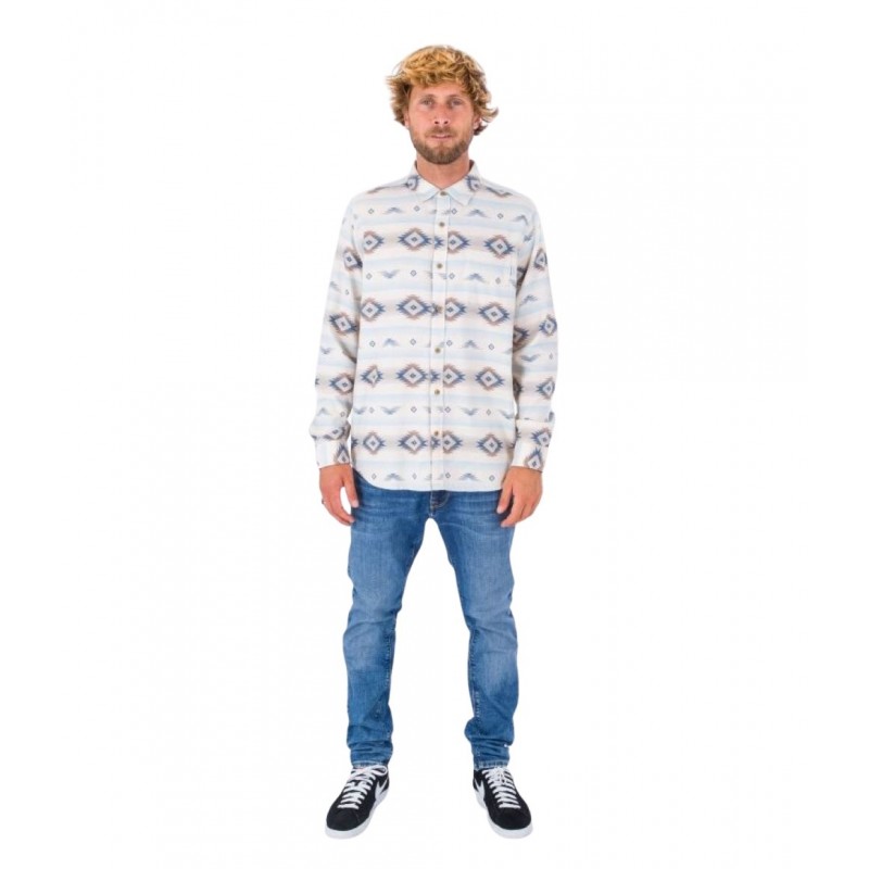 HURLEY PORTLAND ORGANIC FLANNEL LS