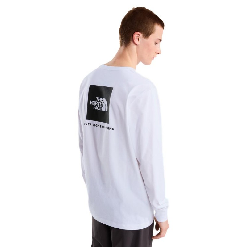 THE NORTH FACE M EVO BOX NSE REG LS TEE