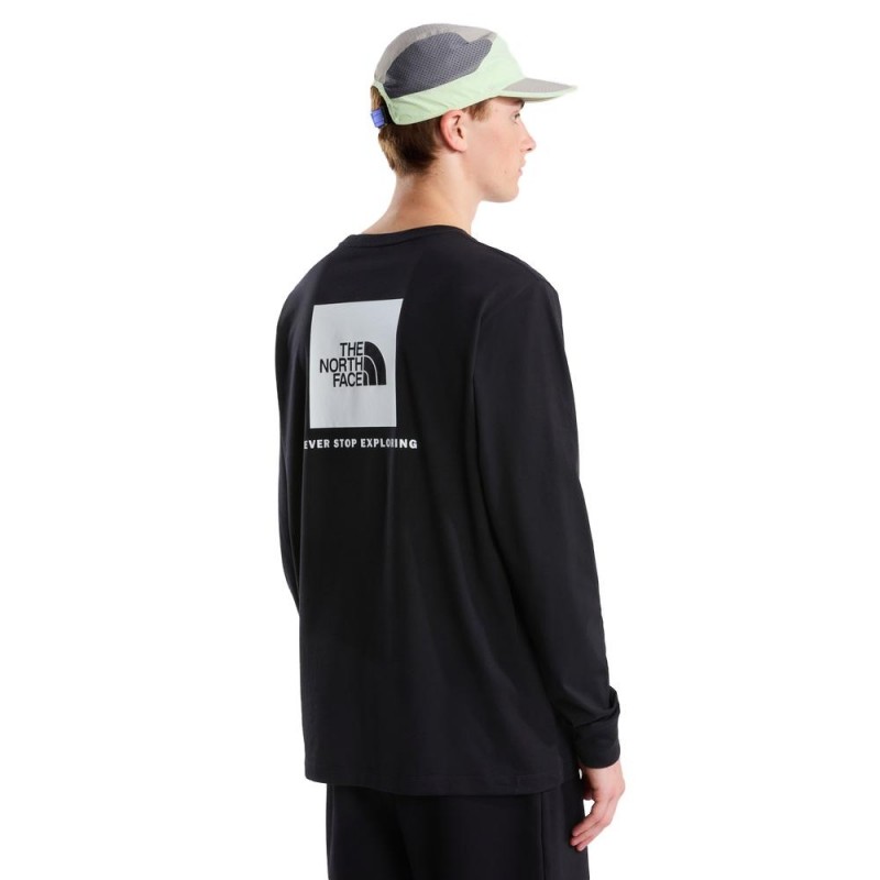THE NORTH FACE M EVO BOX NSE REG LS TEE