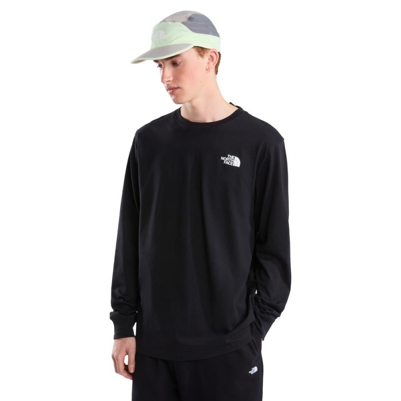 THE NORTH FACE M EVO BOX NSE REG LS TEE