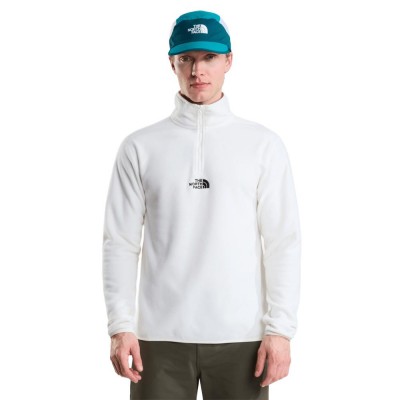 THE NORTH FACE M GLACIER 1/4 ZIP-EMB