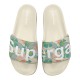 SUPERGA 1908 SLIDES HIBISCUS PRINT POLYSOFT