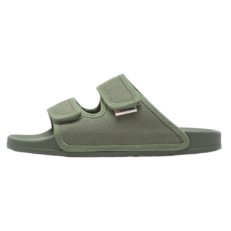SUPERGA 1908 SLIDES DOUBLE BANDS COTTON