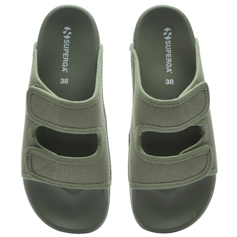 SUPERGA 1908 SLIDES DOUBLE BANDS COTTON