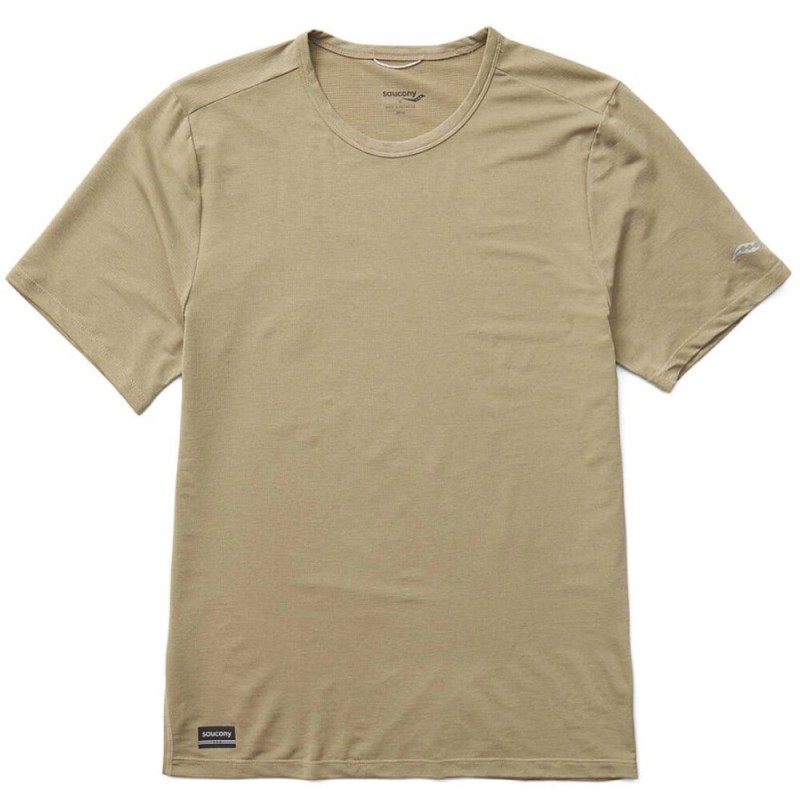 SAUCONY STOPWATCH SHORT SLEEVE
