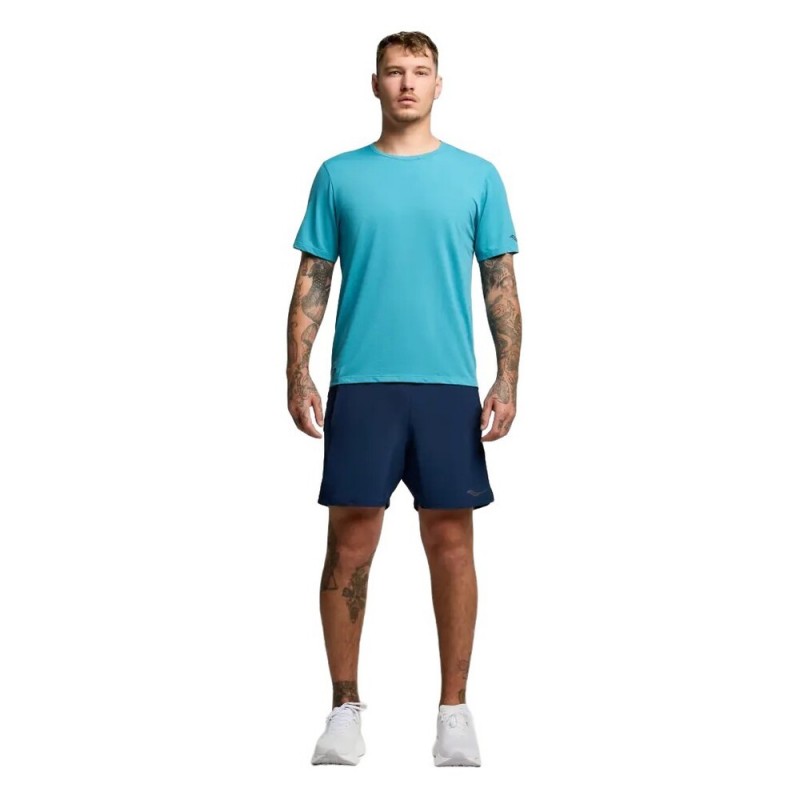 SAUCONY STOPWATCH SHORT SLEEVE