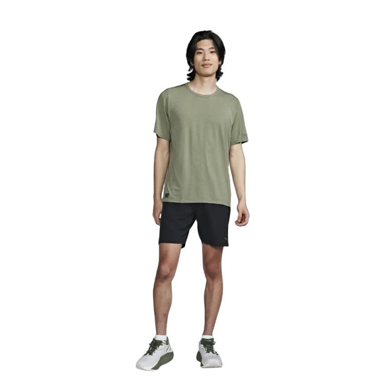 SAUCONY STOPWATCH SHORT SLEEVE