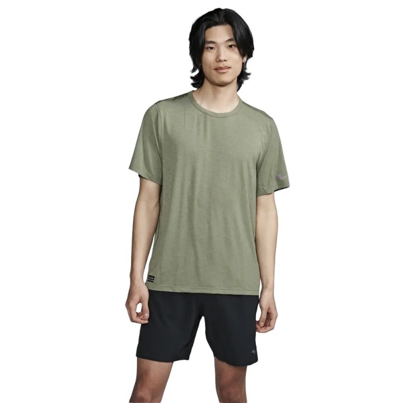 SAUCONY STOPWATCH SHORT SLEEVE