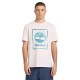 TIMBERLAND WATER STACK LOGO SS TEE