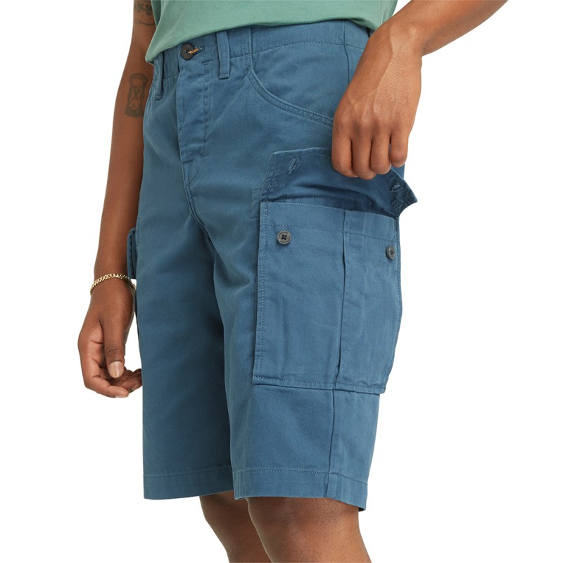 TIMBERLAND BROOKLINE TWILL CARGO SHORT