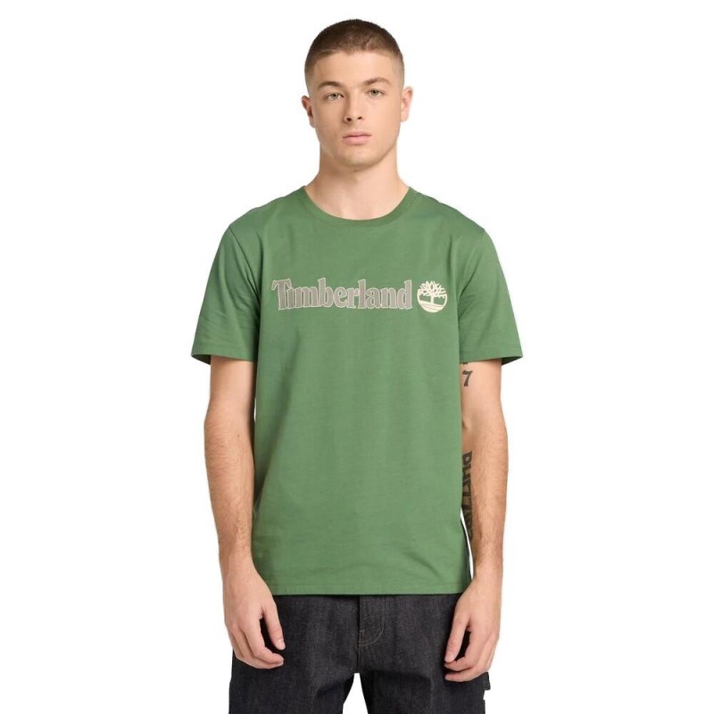 TIMBERLAND KENNEBEC RIVER LINEAR LOGO SS TEE