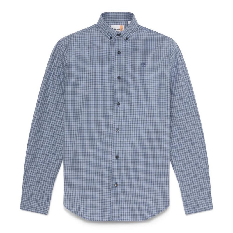 TIMBERLAND MICRO PLAID POPLIN SHIRT