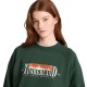 TIMBERLAND BRUSHED BACK CHEST GRAPHIC CREW SWEATSHIRT ΓΥΝΑΙΚΕΙΟ ΦΟΥΤΕΡ ΛΑΙΜΟΚΟΨΗ