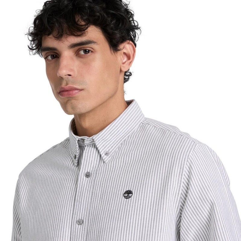 TIMBERLAND LAKE WARNER STRIPED OXFORD SHIRT ΑΝΔΡΙΚΟ ΠΟΥΚΑΜΙΣΟ