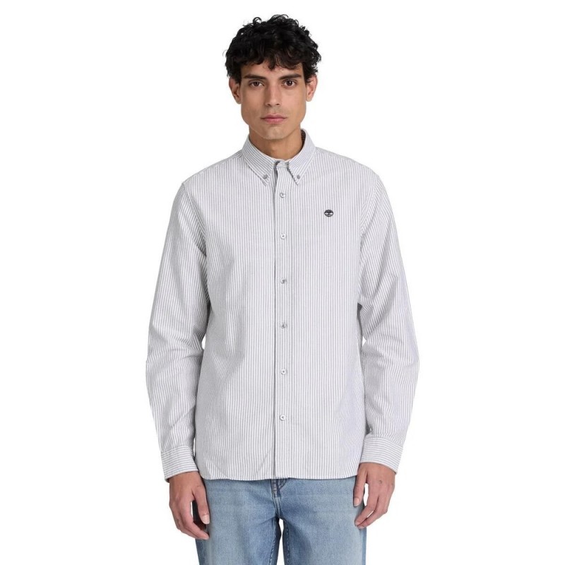 TIMBERLAND LAKE WARNER STRIPED OXFORD SHIRT ΑΝΔΡΙΚΟ ΠΟΥΚΑΜΙΣΟ