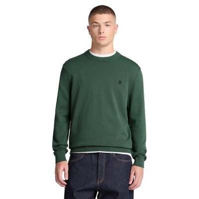 TIMBERLAND WILLIAMS RIVER COTTON CREW NECK SWEATER ΑΝΔΡΙΚΟ ΠΟΥΛΟΒΕΡ