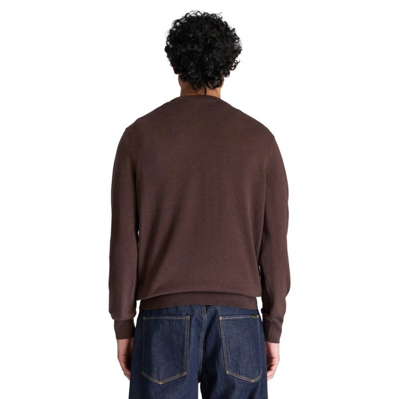 TIMBERLAND WILLIAMS RIVER COTTON CREW NECK SWEATER ΑΝΔΡΙΚΟ ΦΟΥΤΕΡ ΛΑΙΜΟΚΟΨΗ