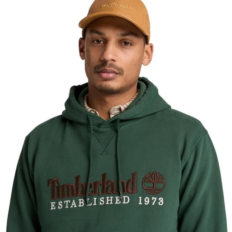 TIMBERLAND ESTABLISHED 1973 EMBROIDERED LOGO BB HOODIE ΑΝΔΡΙΚΟ ΦΟΥΤΕΡ ΚΟΥΚΟΥΛΑ