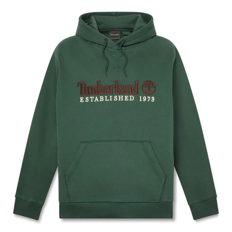 TIMBERLAND ESTABLISHED 1973 EMBROIDERED LOGO BB HOODIE ΑΝΔΡΙΚΟ ΦΟΥΤΕΡ ΚΟΥΚΟΥΛΑ