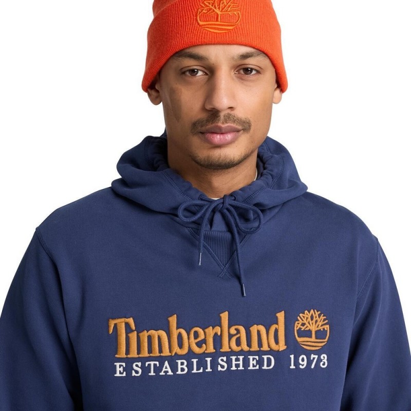 TIMBERLAND ESTABLISHED 1973 EMBROIDERED LOGO BB HOODIE ΑΝΔΡΙΚΟ ΦΟΥΤΕΡ ΚΟΥΚΟΥΛΑ