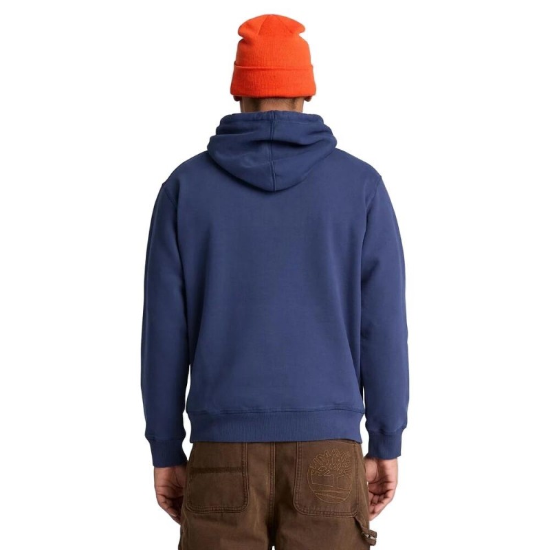 TIMBERLAND ESTABLISHED 1973 EMBROIDERED LOGO BB HOODIE ΑΝΔΡΙΚΟ ΦΟΥΤΕΡ ΚΟΥΚΟΥΛΑ