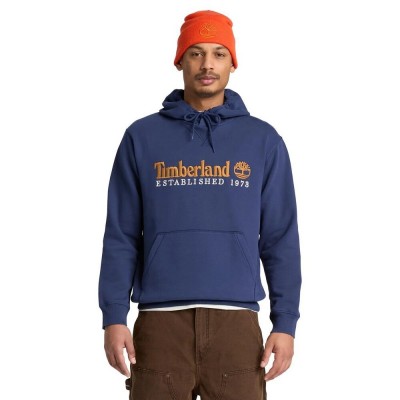 TIMBERLAND ESTABLISHED 1973 EMBROIDERED LOGO BB HOODIE ΑΝΔΡΙΚΟ ΦΟΥΤΕΡ ΚΟΥΚΟΥΛΑ