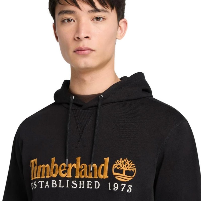 TIMBERLAND ESTABLISHED 1973 EMBROIDERED LOGO BB HOODIE ΑΝΔΡΙΚΟ ΦΟΥΤΕΡ ΚΟΥΚΟΥΛΑ
