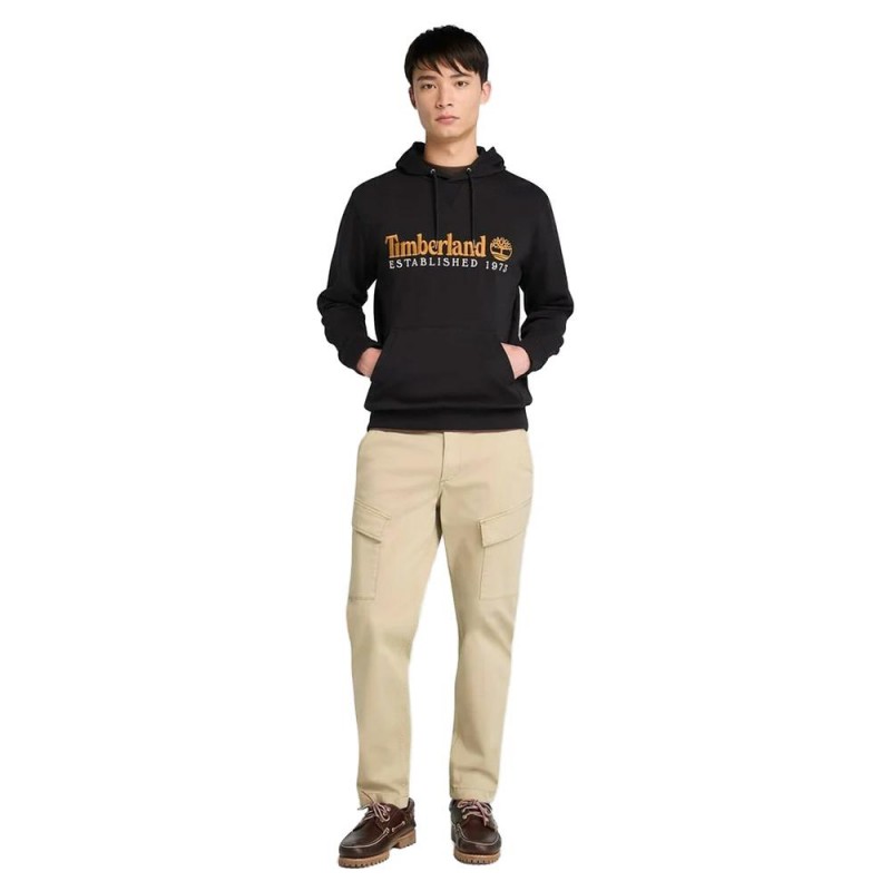 TIMBERLAND ESTABLISHED 1973 EMBROIDERED LOGO BB HOODIE ΑΝΔΡΙΚΟ ΦΟΥΤΕΡ ΚΟΥΚΟΥΛΑ