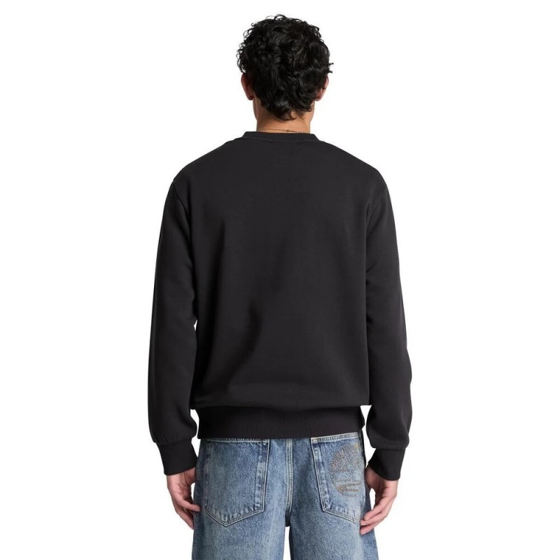 TIMBERLAND SILICON BADGE BB CREW SWEATSHIRT ΑΝΔΡΙΚΟ ΦΟΥΤΕΡ ΛΑΙΜΟΚΟΨΗ