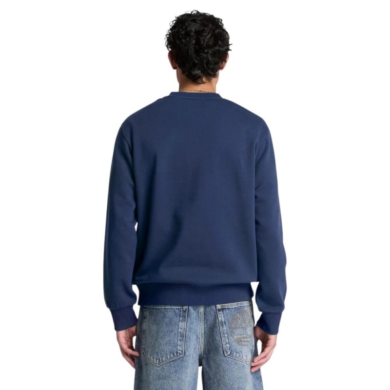 TIMBERLAND SILICON BADGE BB CREW SWEATSHIRT ΑΝΔΡΙΚΟ ΦΟΥΤΕΡ ΛΑΙΜΟΚΟΨΗ