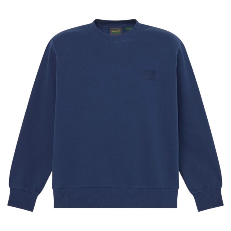 TIMBERLAND SILICON BADGE BB CREW SWEATSHIRT ΑΝΔΡΙΚΟ ΦΟΥΤΕΡ ΛΑΙΜΟΚΟΨΗ