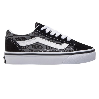 VANS OLD SKOOL LOGO BLACK/GREY