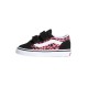 VANS OLD SKOOL V GLITTER LEOPARD DIVA PINK