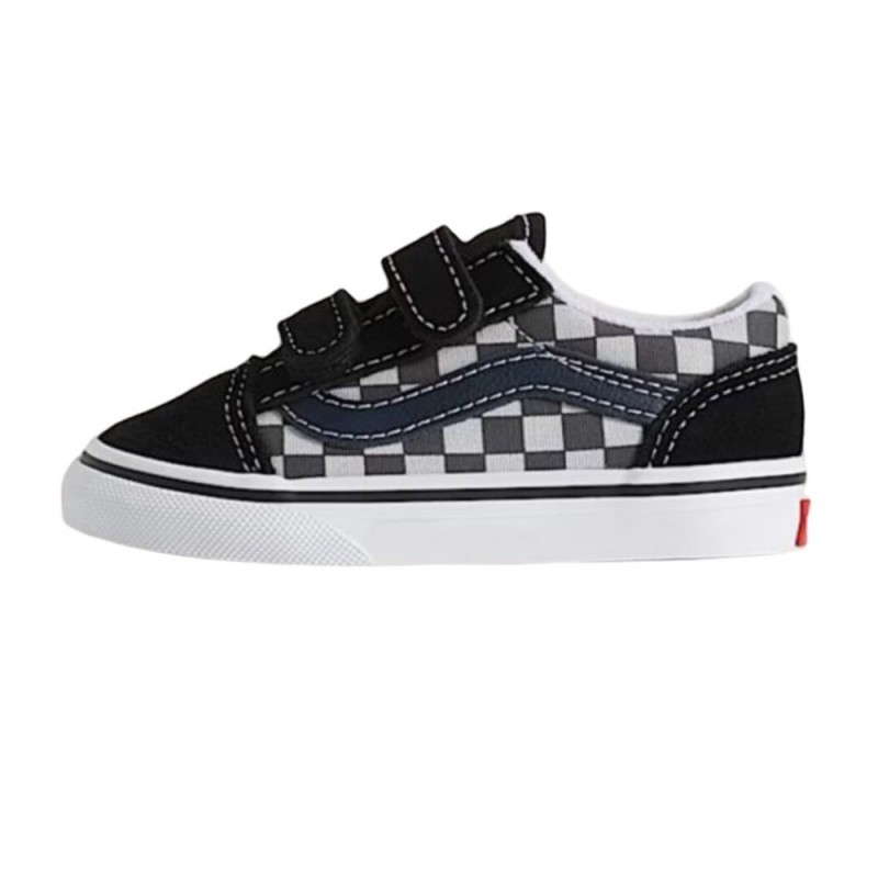 VANS OLD SKOOL V TONAL CHECK BLUE