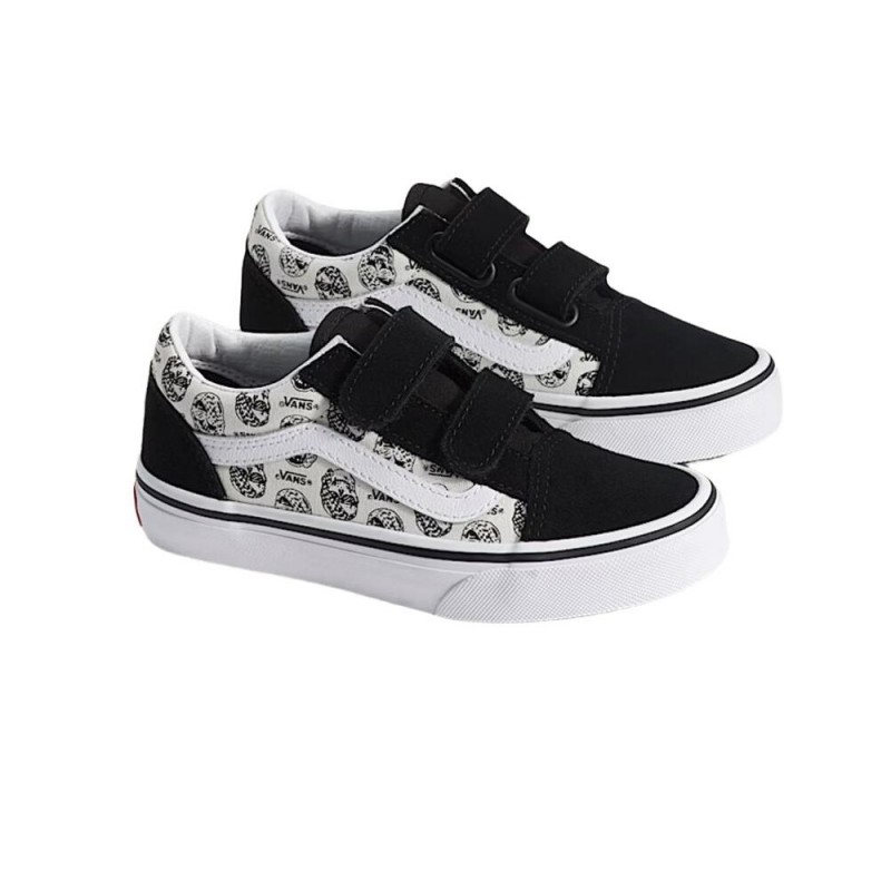 VANS OLD SKOOL V SKULLS MULTI