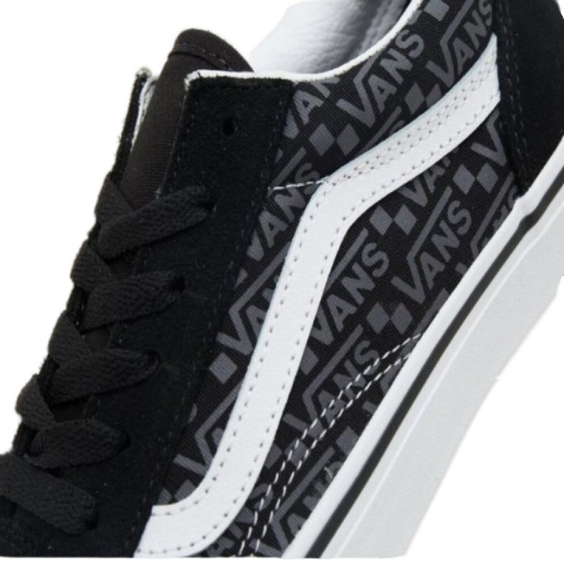 VANS OLD SKOOL VANS LOGO BLACK