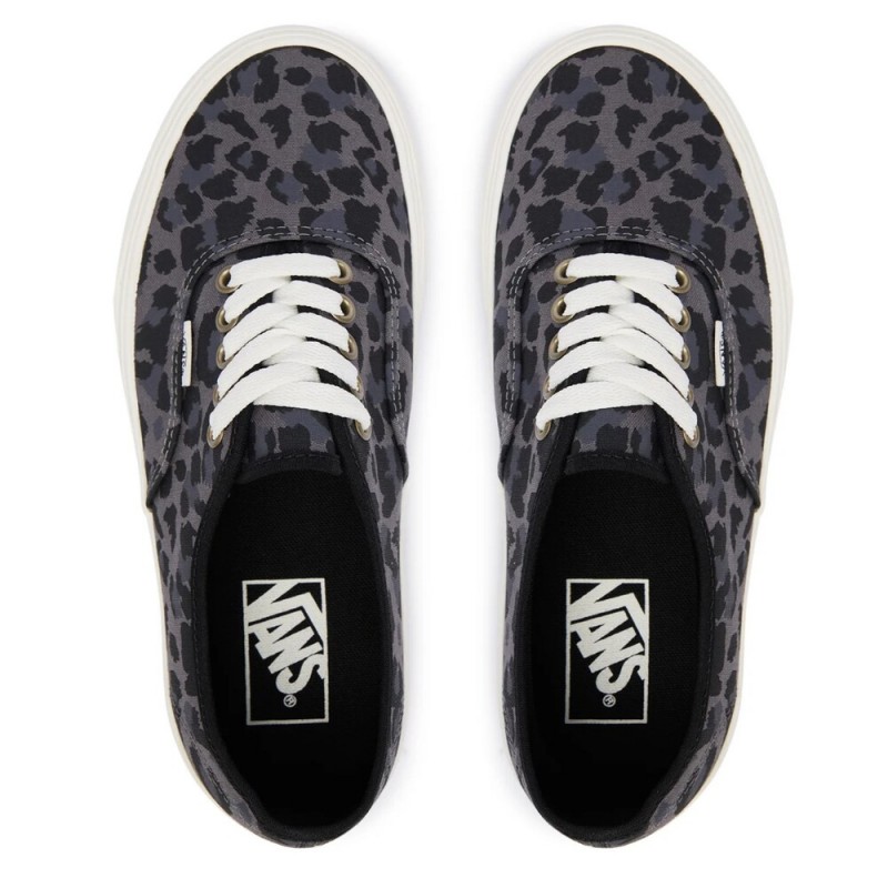 VANS AUTHENTIC LEOPAD BLACK/PEWTER