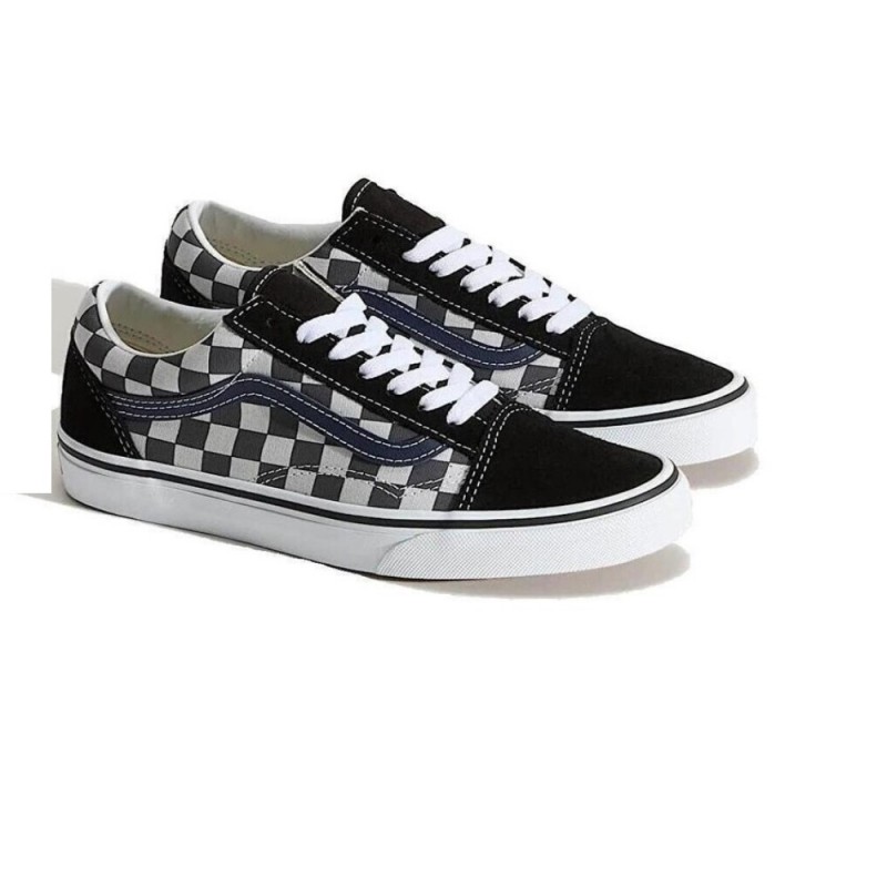 VANS OLD SKOOL TONAL CHECK BLUE