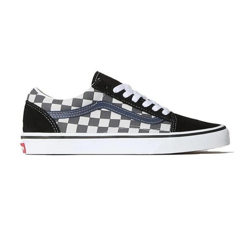 VANS OLD SKOOL TONAL CHECK BLUE
