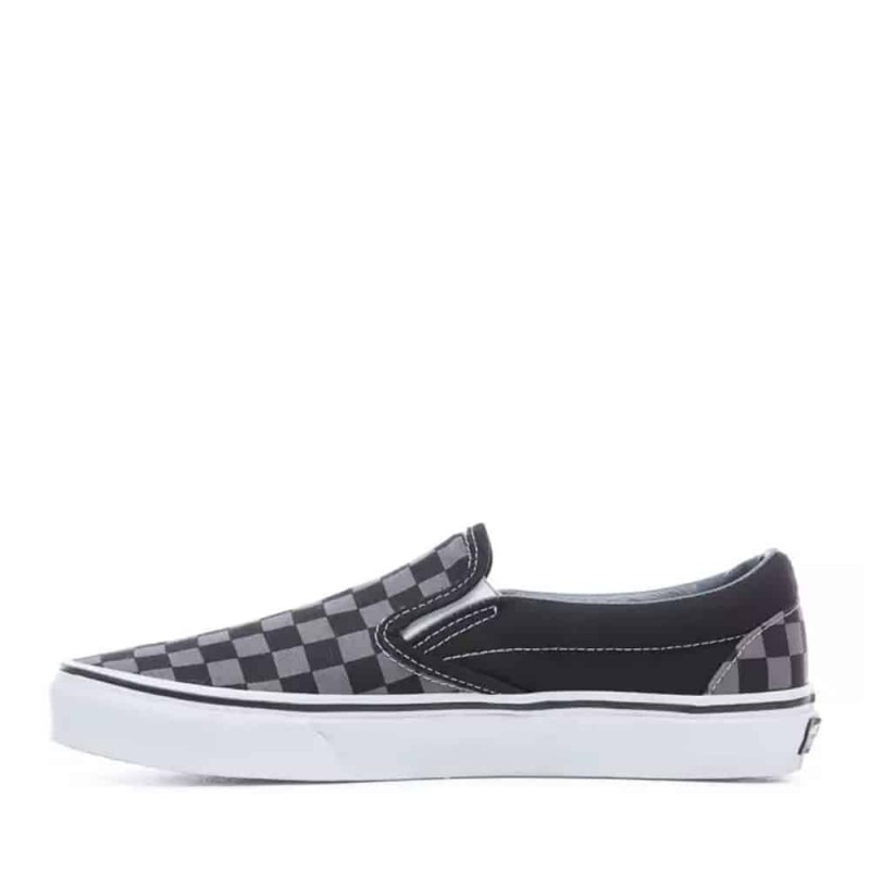 VANS CLASSIC SLIP-ON BLACK/PEWTER CHECKERBOARD