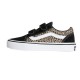 VANS OLD SKOOL V BLACK/LEOPARD