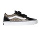 VANS OLD SKOOL V BLACK/LEOPARD